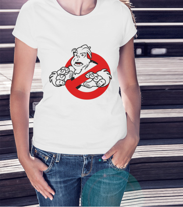 Bigfoot Sasquatch Ghostbusters T-Shirt