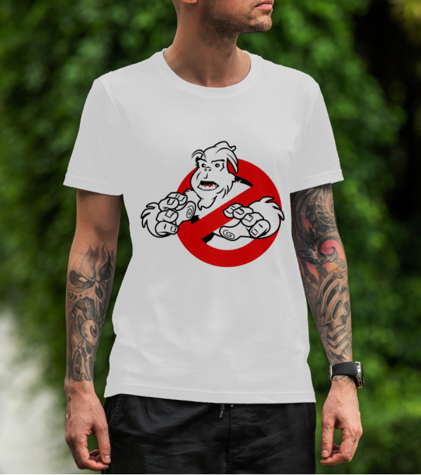 Bigfoot Sasquatch Ghostbusters T-Shirt