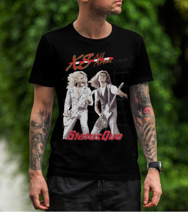 XS All Areas The Greatest Hits Status Quo T-Shirt