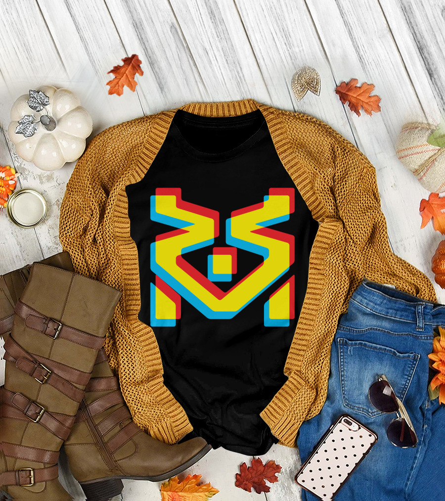 2M Official Fashion Vibrant Geometric T-Shirt
