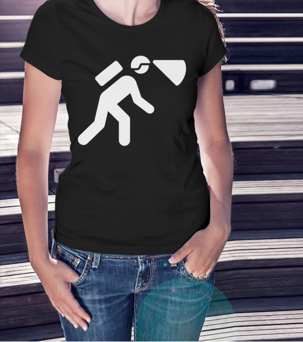 Minimalistic Spelunking Caving Adventure T-Shirt