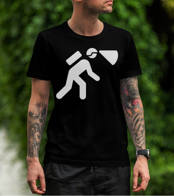 Minimalistic Spelunking Caving Adventure T-Shirt