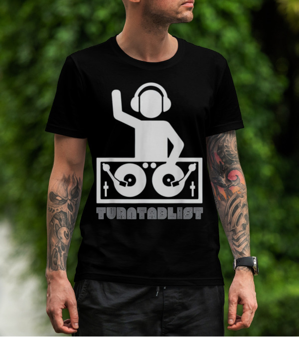 Turntablist Funny Band DJ Disk Jockey Rock Bassist T-Shirt