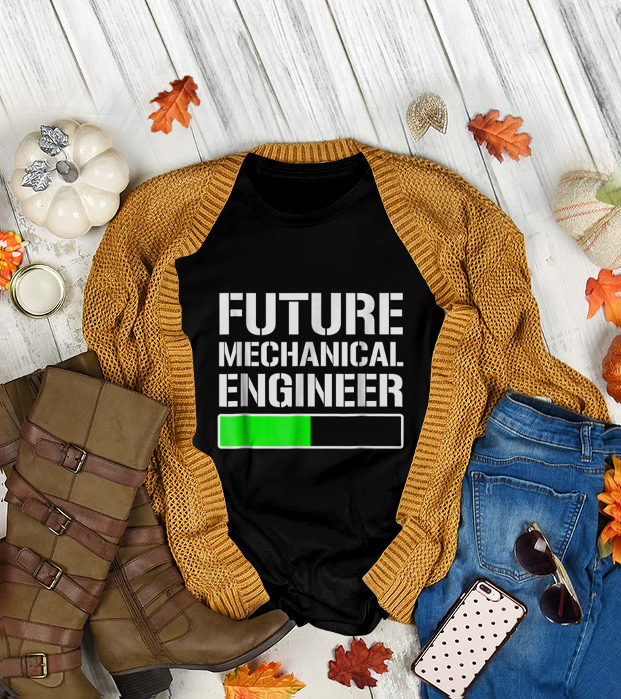 Progress Loading Future Mechanical Engineer Grad T-Shirt