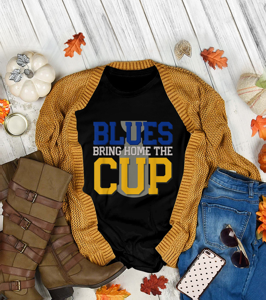 Blues Bring Home the Cup Hockey Fan Final Game T-Shirt