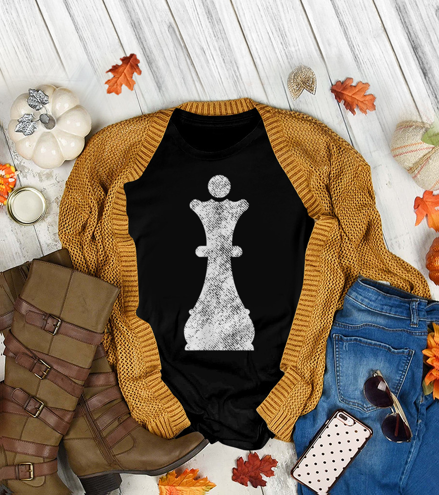 Chess Queen King Piece Strategy T-Shirt