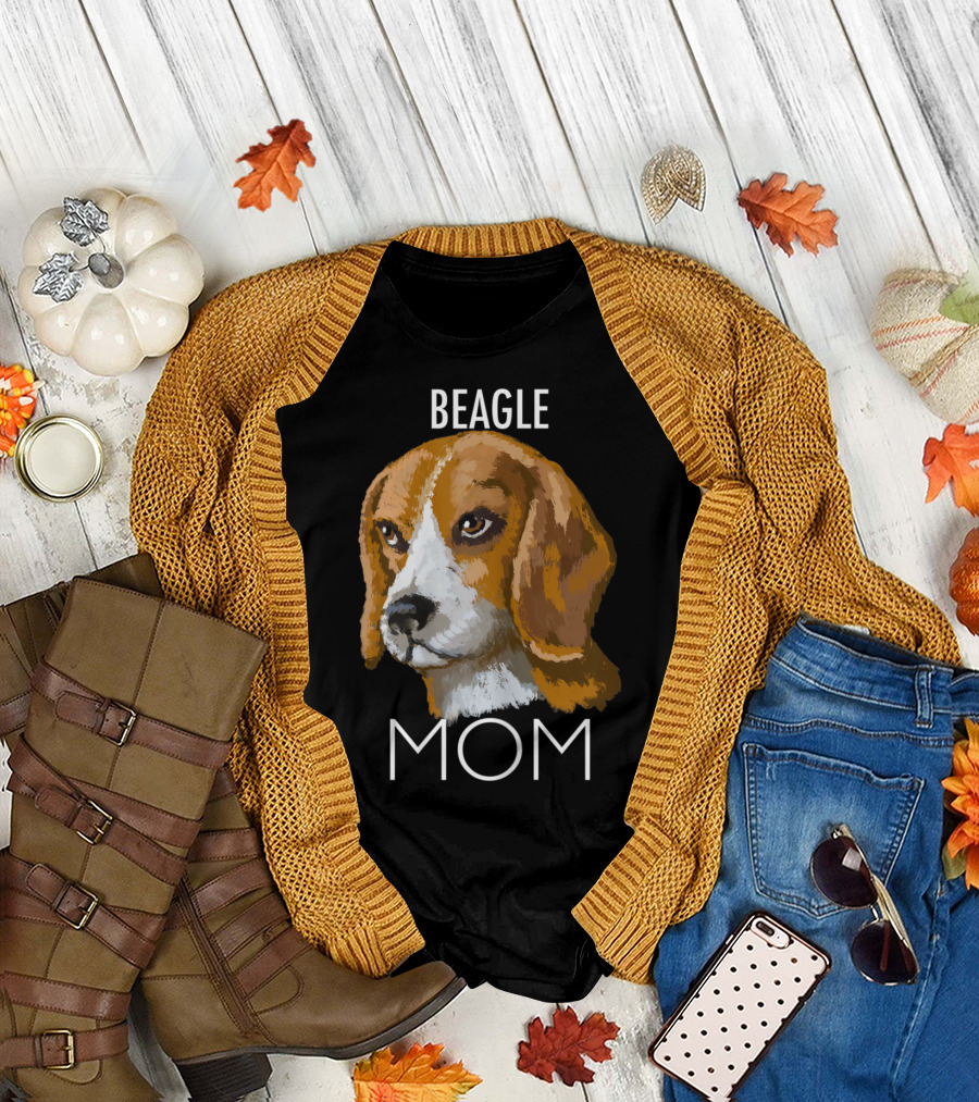 Beagle Mom Loving Canine T-Shirt