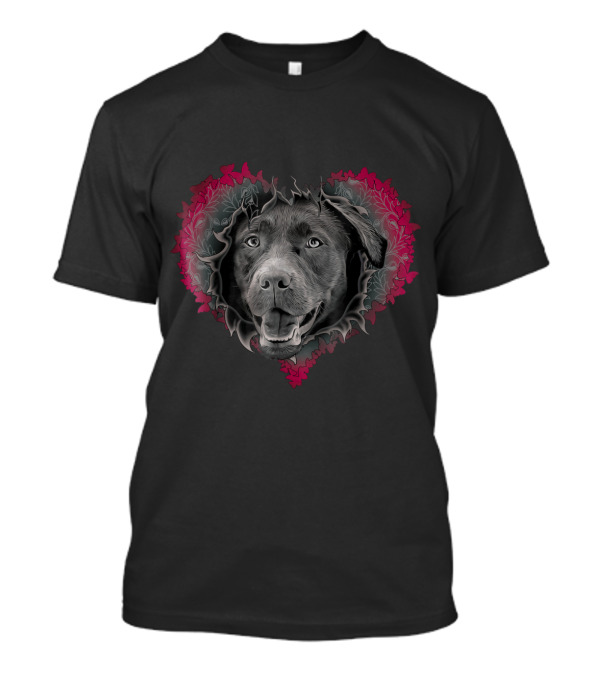 I Love My Labrador Dog Lover Heart Lab T-Shirt