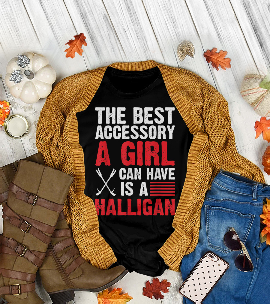 The Best Accessory A Girl Can Have Is a Halligan T-Shirt
