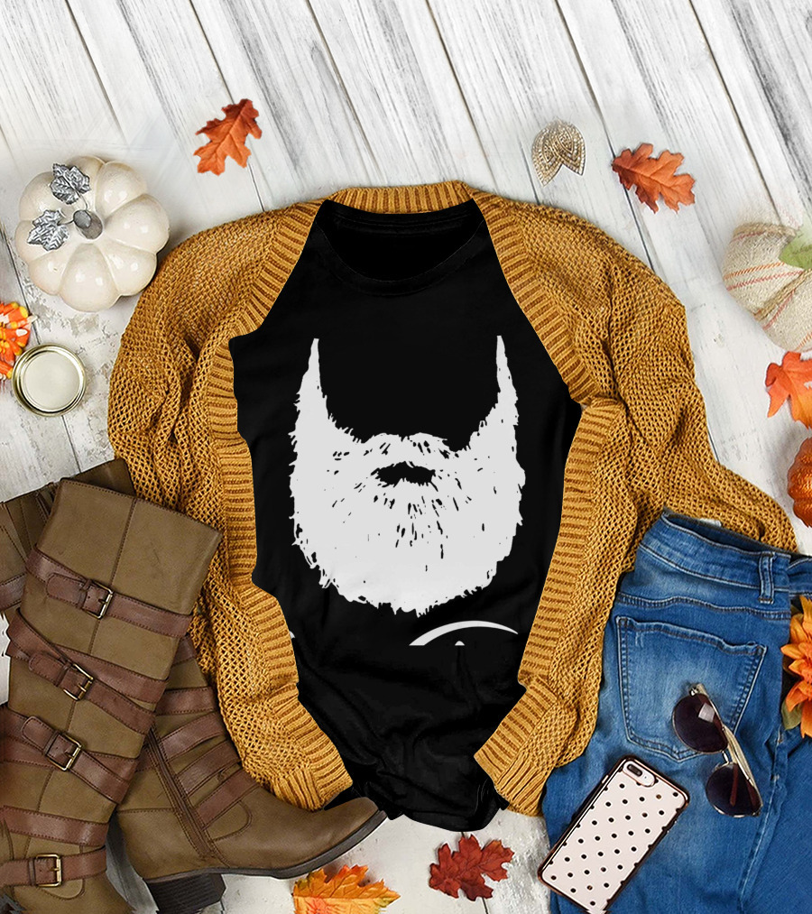 Ask Before Touching Beard Icon T-Shirt