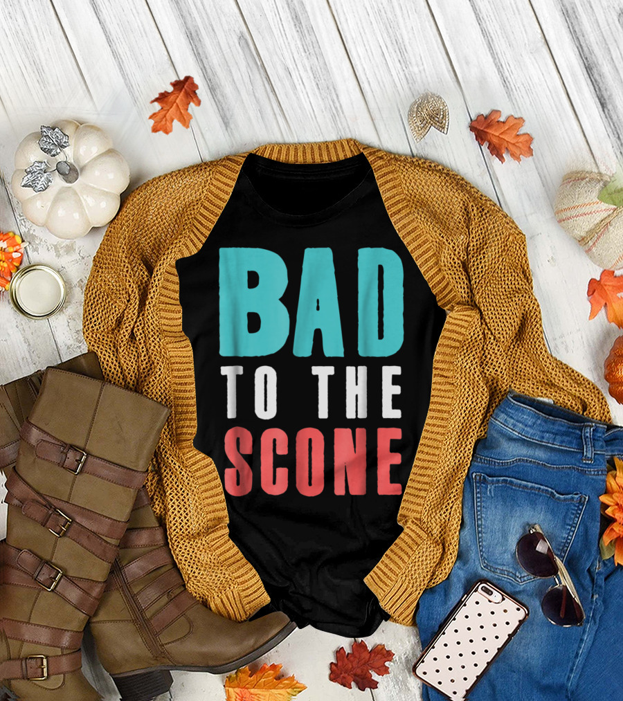 Bad to the Scone Baker Funny Baki T-Shirt