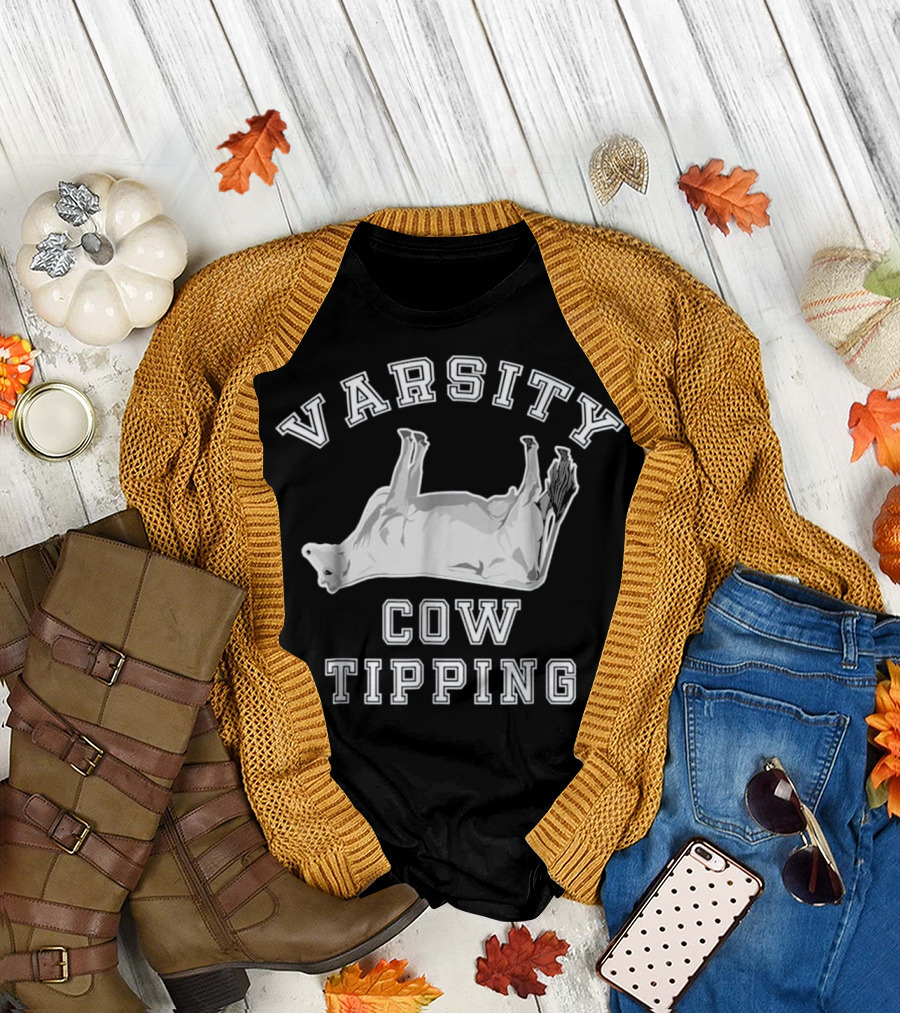 Varsity Cow Tipping Team T-Shirt
