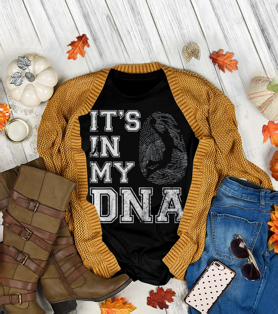 Vintage Basketball It's In My DNA Funny Play T-Shirt
