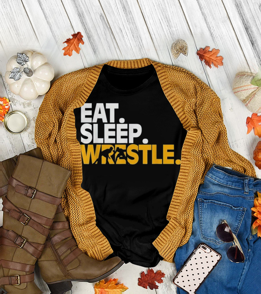 EAT SLEEP WRESTLE T-Shirt