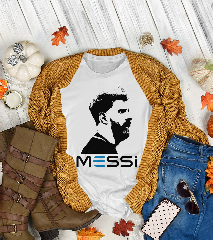 MESSi Iconic Silhouette Profile T-Shirt