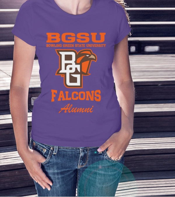 BGSU Bowling Green State University Falcons Alumni T-Shirt