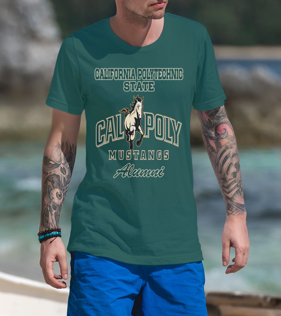 California Polytechnic State Cal Poly Mustangs Alumni T-Shirt