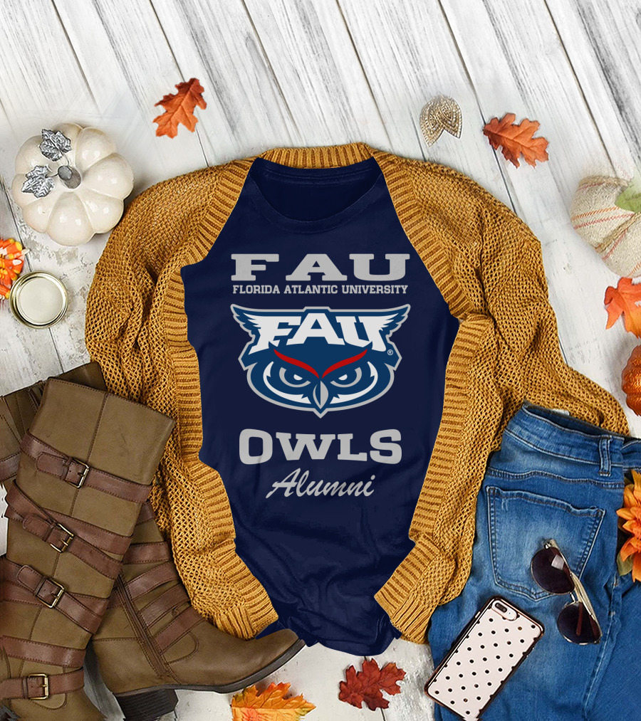 FAU Florida Atlantic University Owls Alumni T-Shirt
