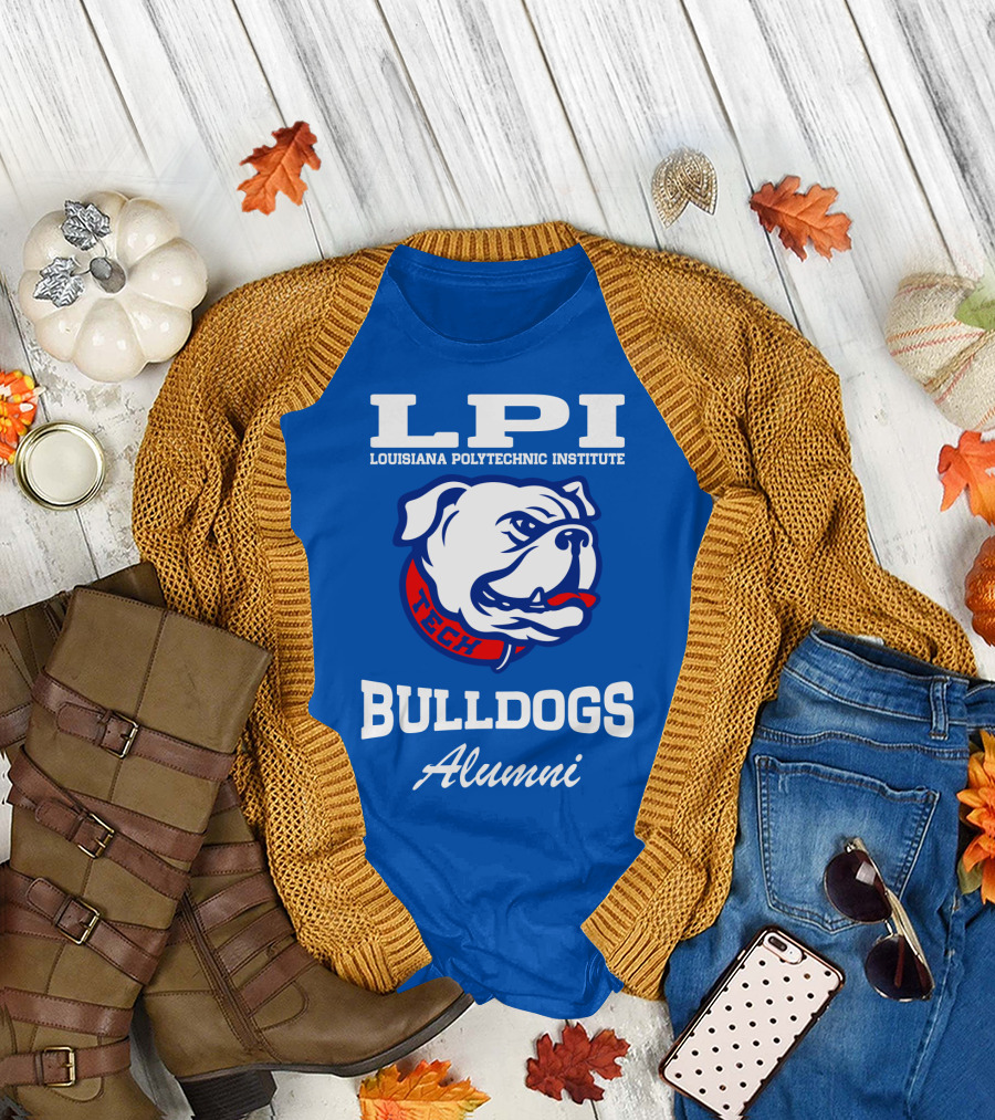 LPI Louisiana Polytechnic Institute Bulldogs Tech Alumni T-Shirt