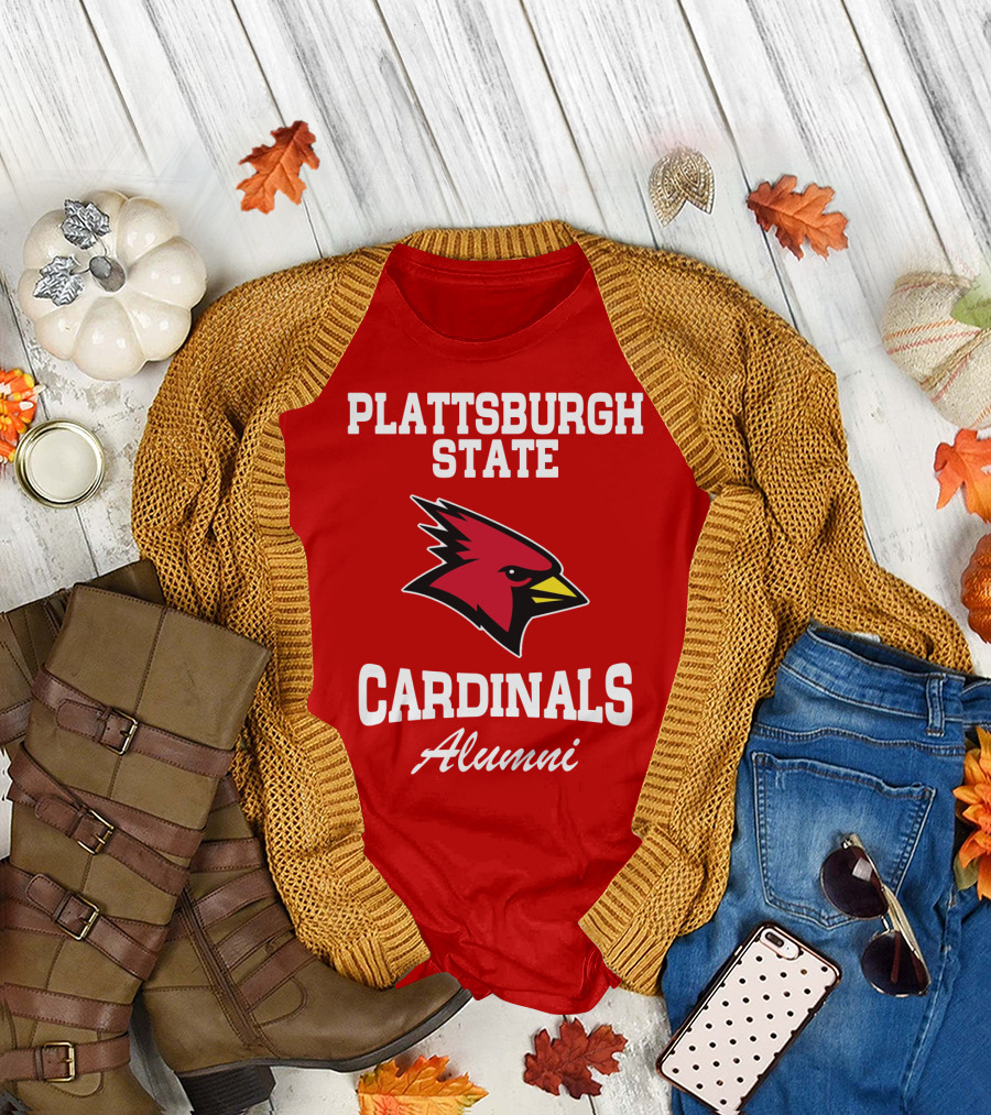 Plattsburgh State Cardinals Alumni T-Shirt