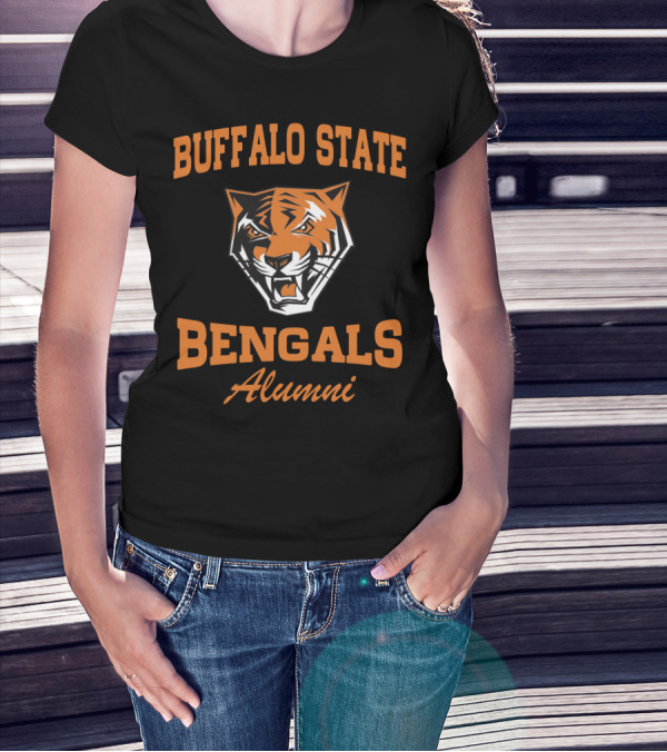 Buffalo State Bengals Alumni Tiger Mascot T-Shirt