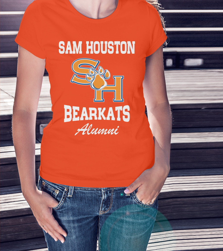 Sam Houston Bearkats Alumni SH Paw T-Shirt