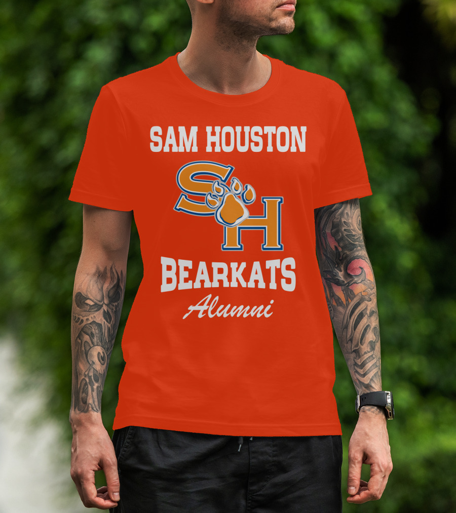 Sam Houston Bearkats Alumni SH Paw T-Shirt