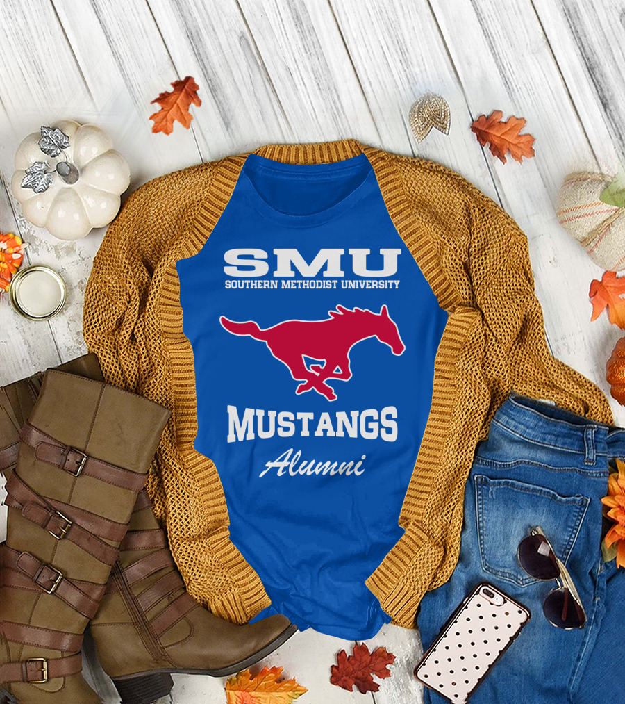 SMU Southern Methodist University Mustangs Alumni T-Shirt
