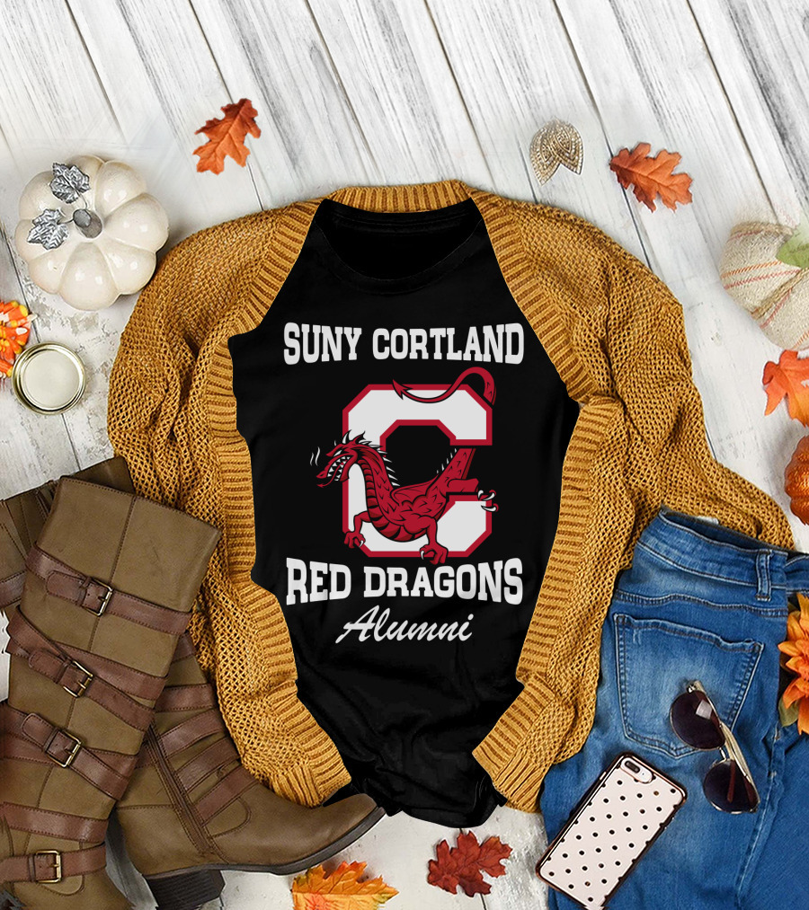 SUNY Cortland Red Dragons Alumni T-Shirt