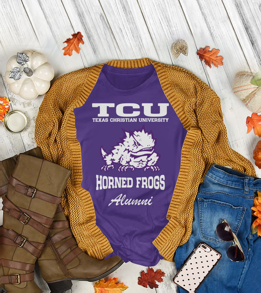 TCU Texas Christian University Horned Frogs Alumni T-Shirt