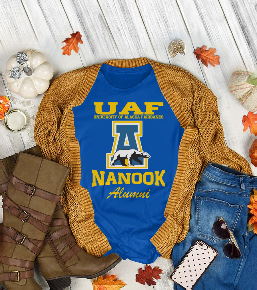 UAF University of Alaska Fairbanks Nanook Alumni T-Shirt