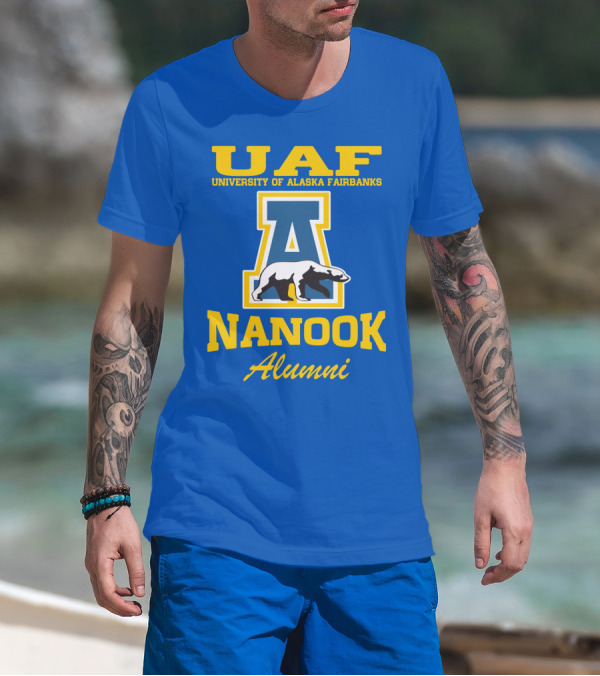 UAF University Of Alaska Fairbanks Nanook Alumni T-Shirt