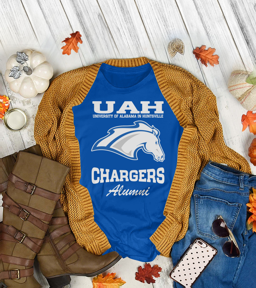 UAH University of Alabama in Huntsville Chargers Alumni T-Shirt