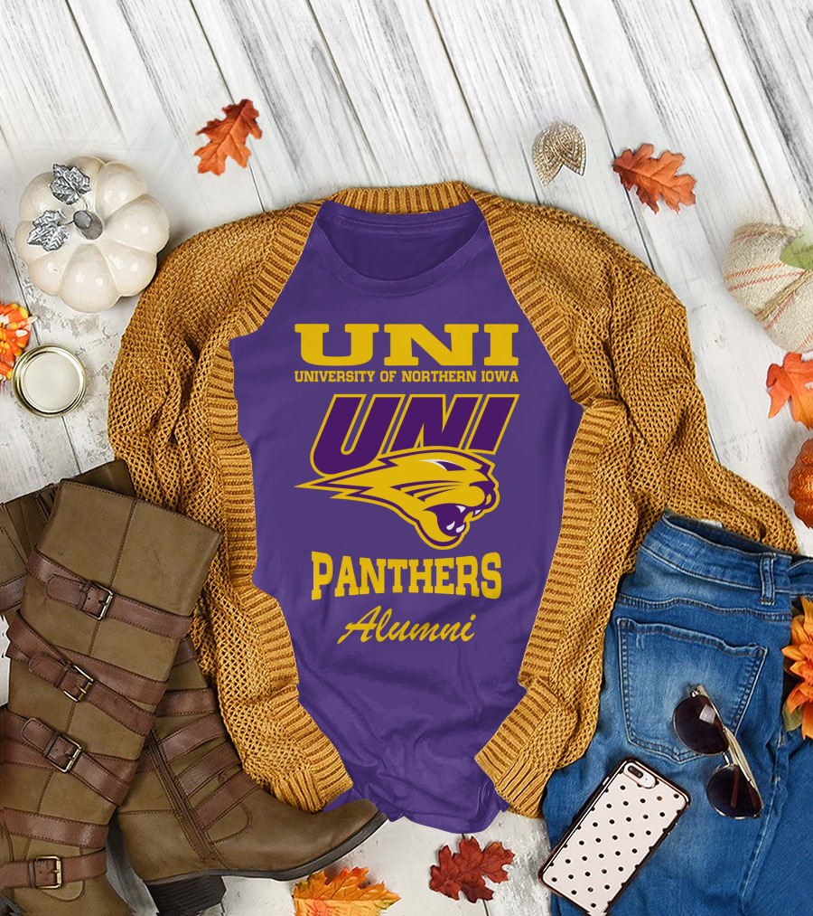 UNI University of Northern Iowa Panthers Alumni T-Shirt