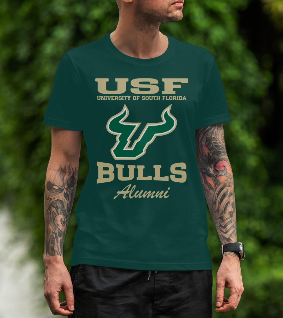 USF University Of South Florida Bulls Alumni T-Shirt