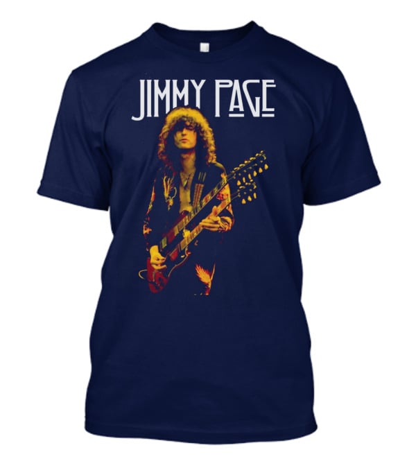 Jimmy Page Iconic Guitarist T-Shirt
