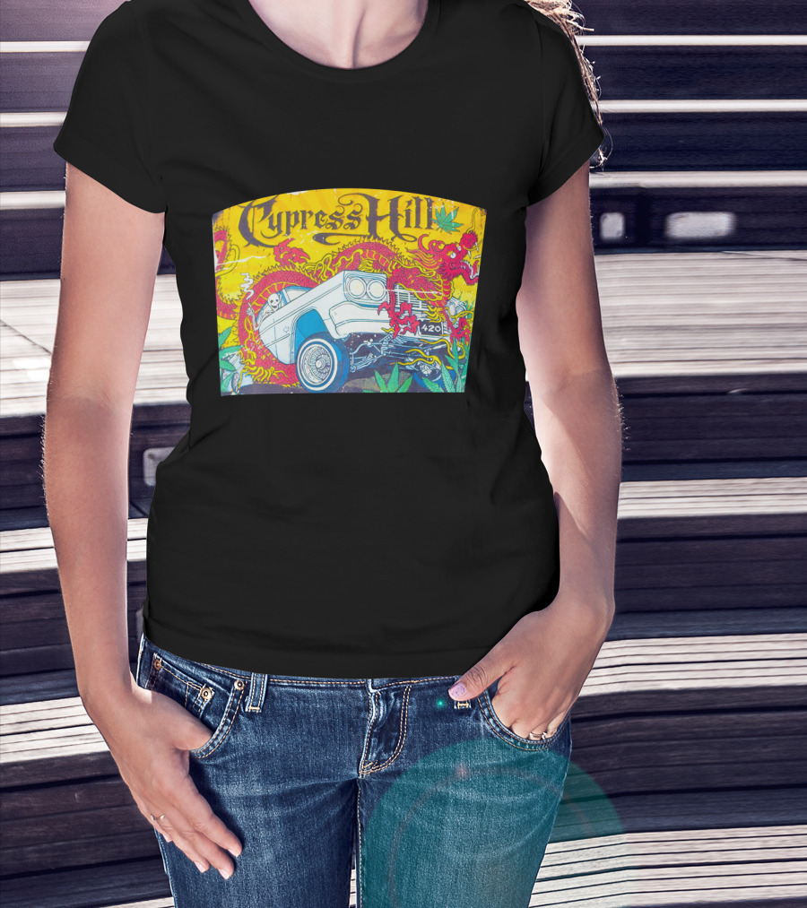 Cypress Hill Lowrider 420 Dragon Hill5 T-Shirt