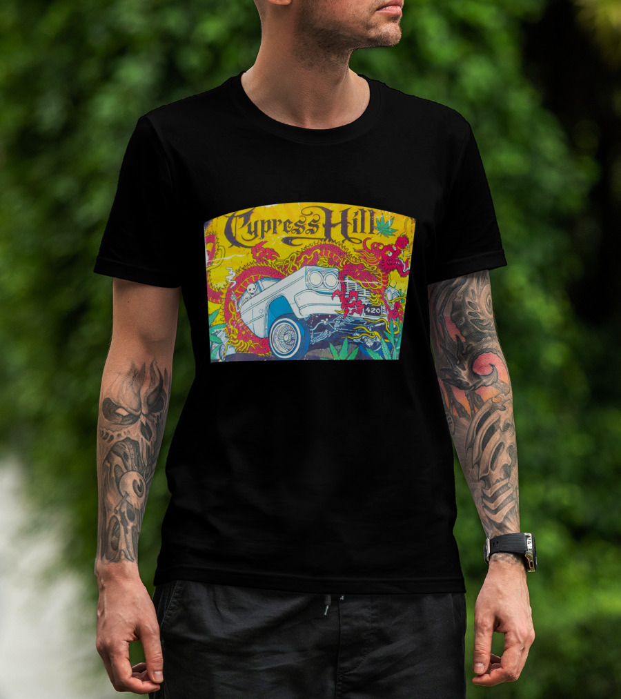 Cypress Hill Lowrider 420 Dragon Hill5 T-Shirt