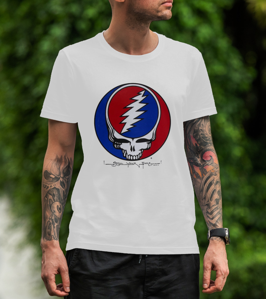 Grateful Dead Steal Your Face Grate T-Shirt