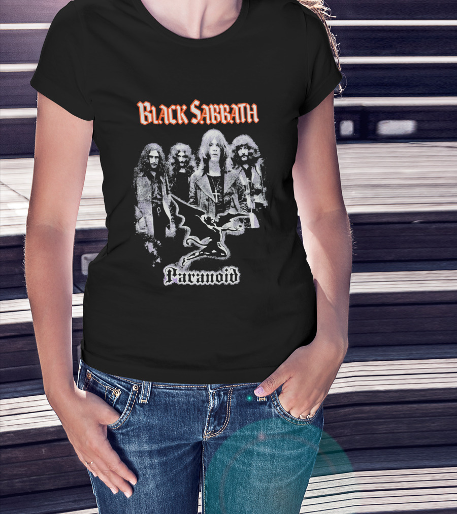 Black Sabbath Paranoid Black T-Shirt