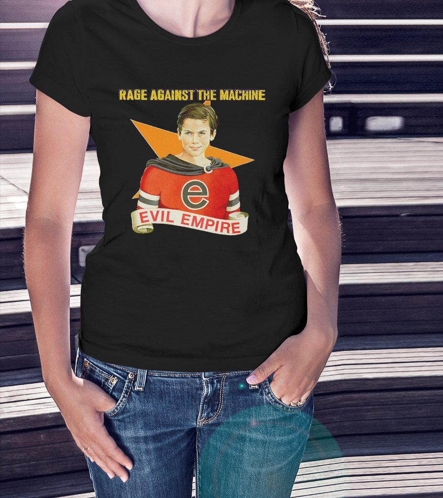 Rage Against The Machine Evil Empire Album Cover T-Shirt