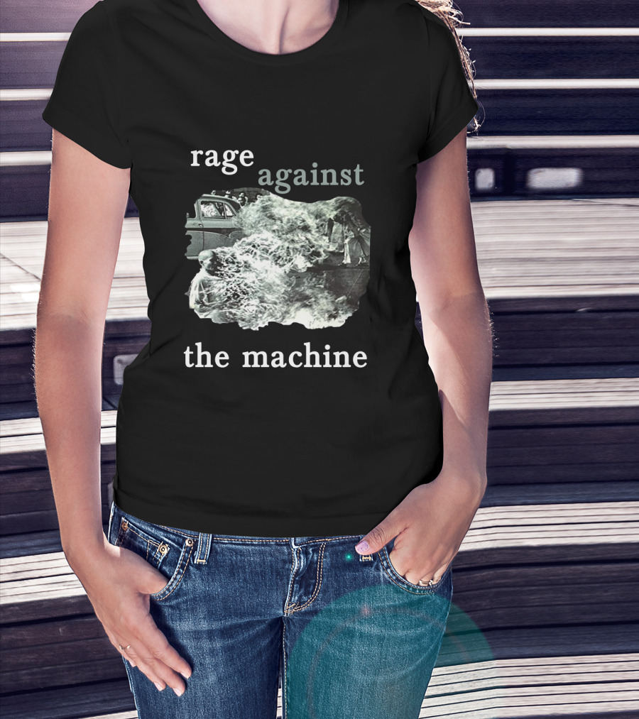 Rage Against The Machine Monochrome Protest T-Shirt