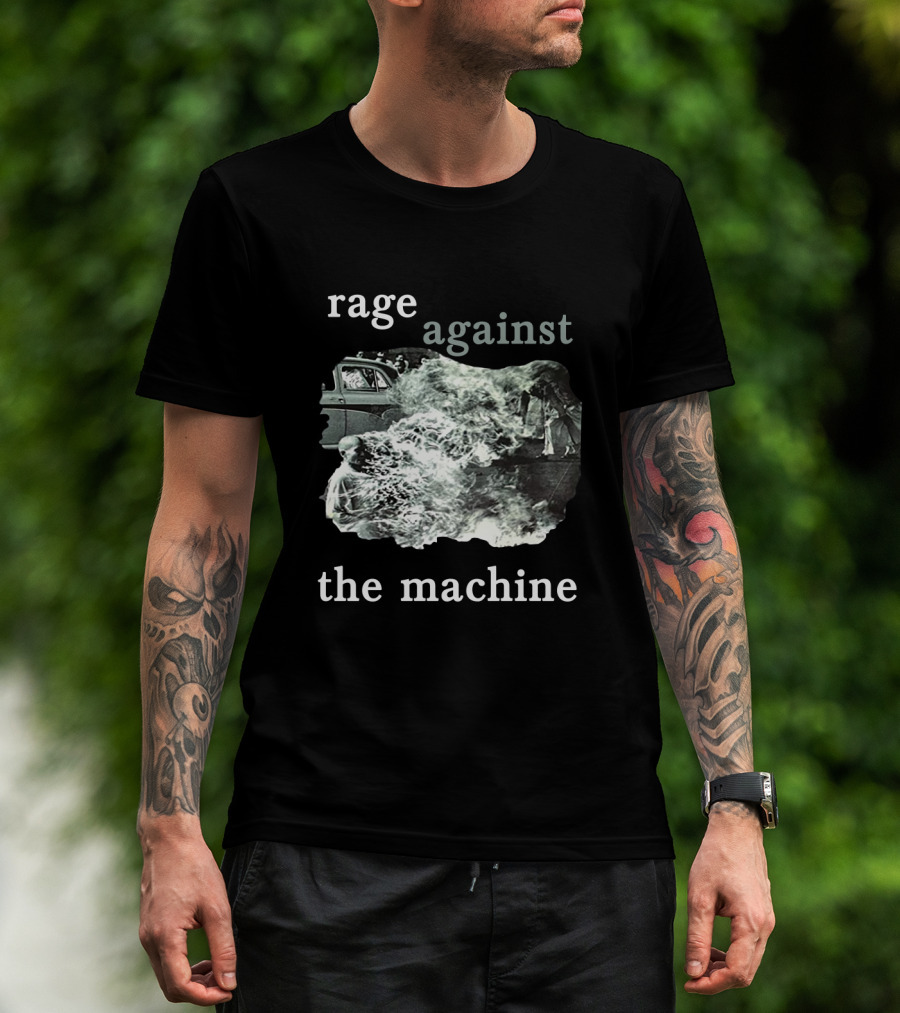 Rage Against The Machine Monochrome Protest T-Shirt