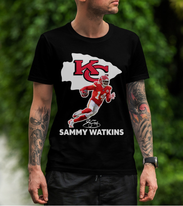 KC Sammy Watkins Kansas City Football Player 14 T-Shirt