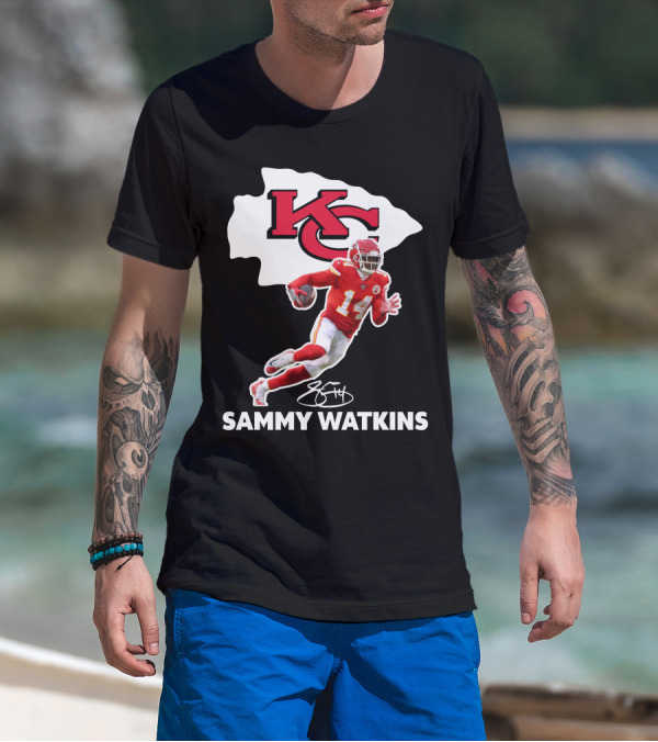 KC Sammy Watkins Kansas City Football Player 14 T-Shirt