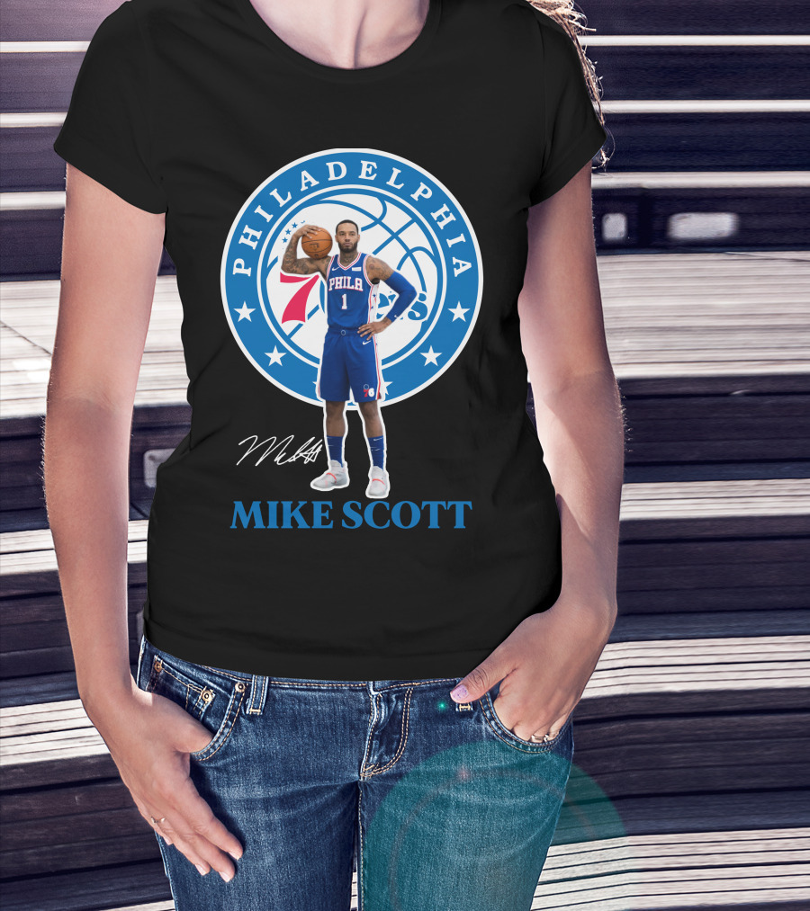 Philadelphia Mike Scott 76Er07 T-Shirt
