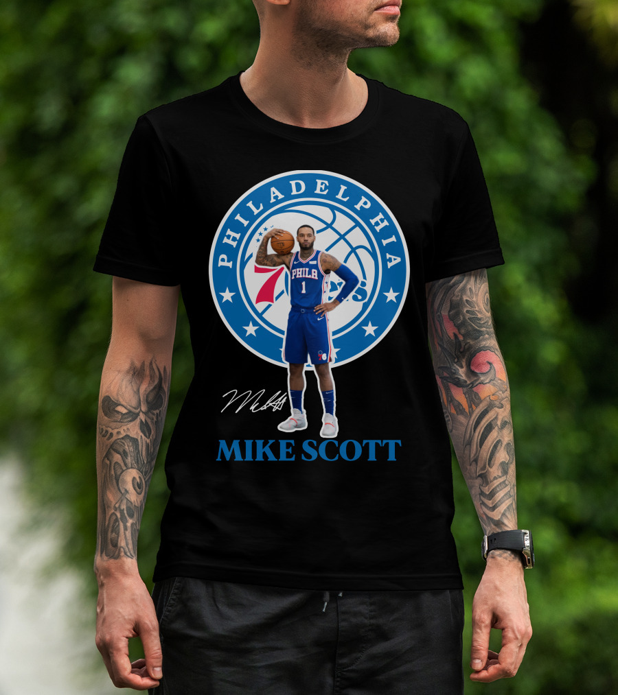Philadelphia Mike Scott 76Er07 T-Shirt