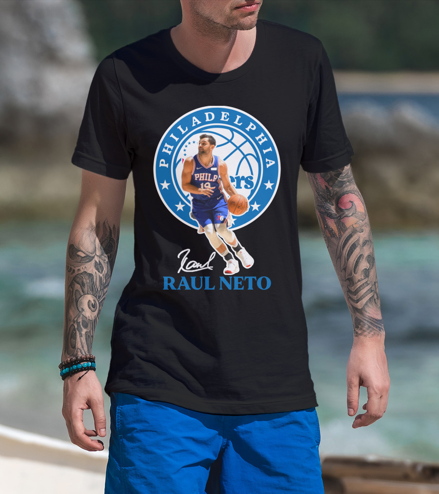 Philadelphia 76ers Raul Neto T-Shirt