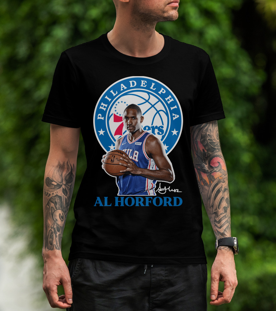 Philadelphia 76ers Al Horford Basketball T-Shirt
