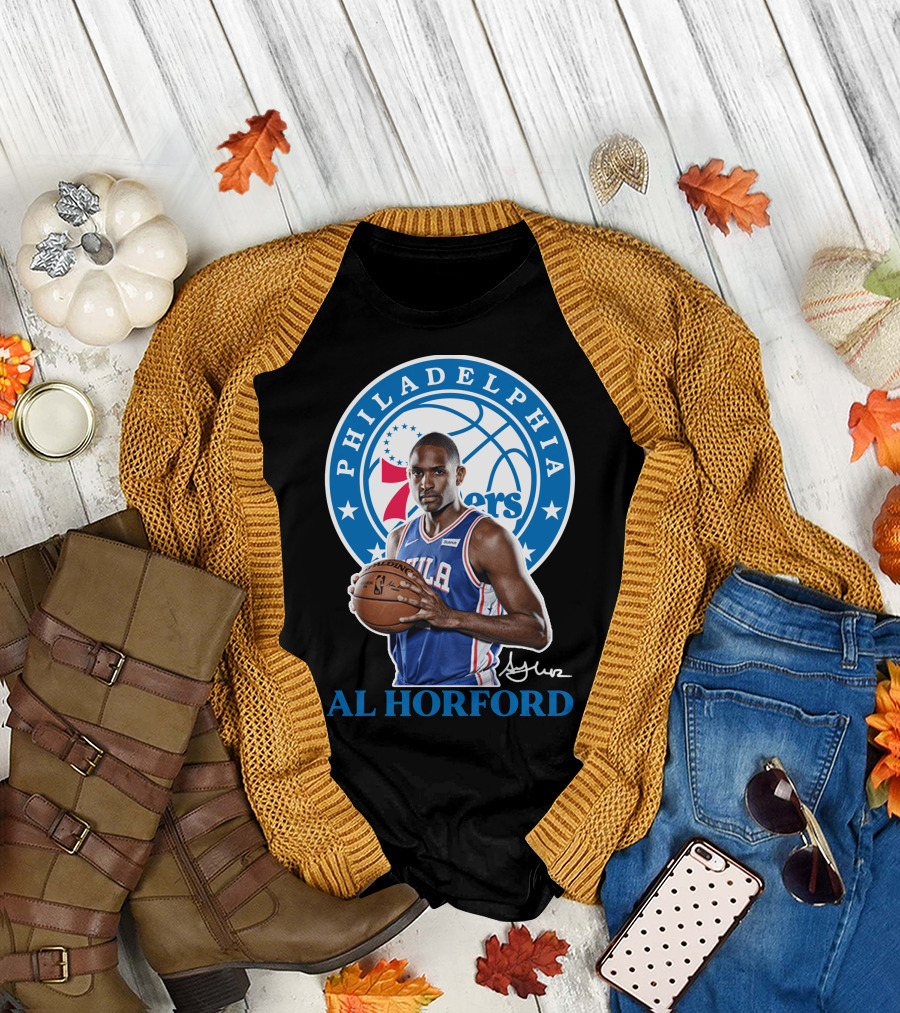 Philadelphia 76ers Al Horford Basketball T-Shirt